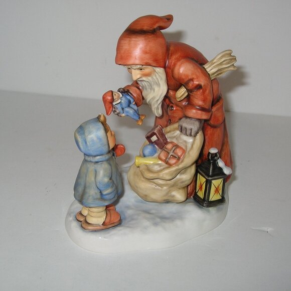 Goebel Hummel Figurine "St Nicholas Day" #2012 TMK7 7255 of 20,000 7" T Germany - Picture 2 of 8